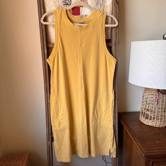Sleeveless Vintage Style Mini T-Shirt Swing Dress - Picture 1 of 8